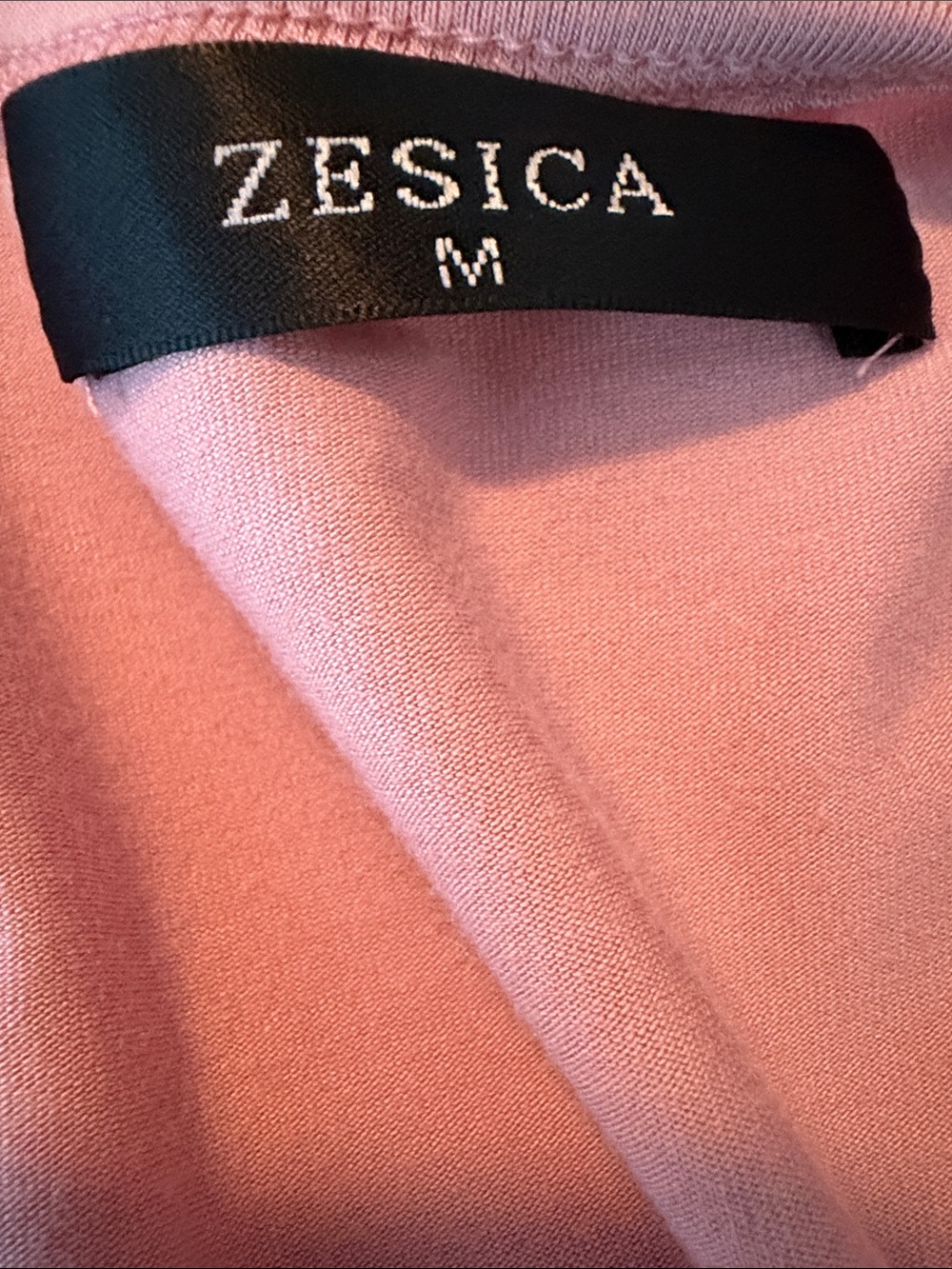 Long Sleeve Maxi Dress in Dusty Pink — Classic Crew Neck - Picture 7 of 7